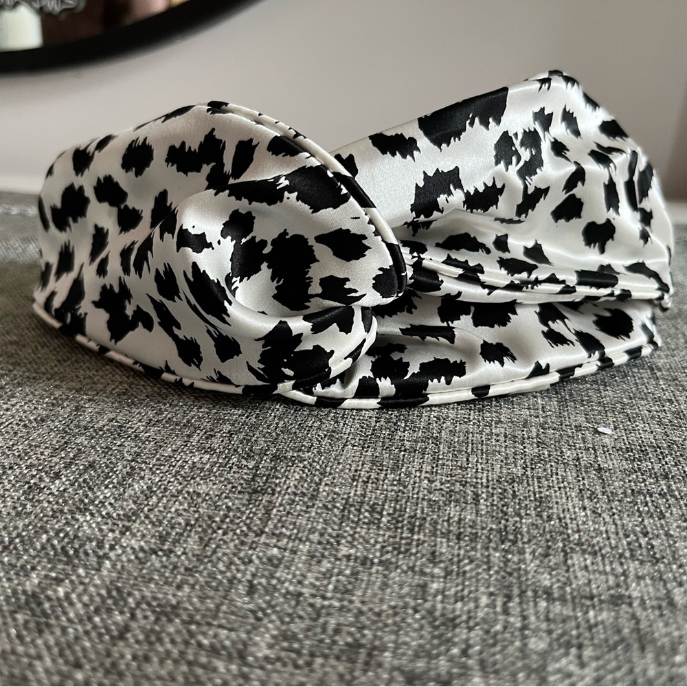 Slip silk headband